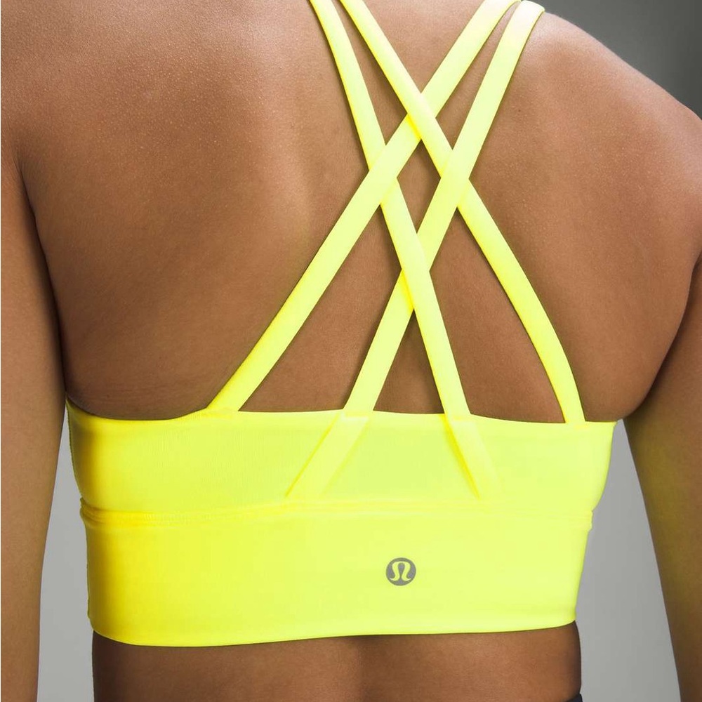 lululemon athletica energy longline bra SIZE 4